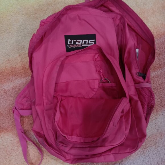 Trans by Jansport backpack hot pink - Picture 4 of 5
